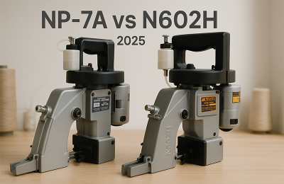 Máy may bao bền nhất cho xưởng nhỏ: NP-7a vs N602H – so sánh thực tế 2025
