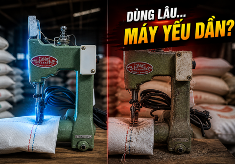Vì sao máy may bao GK9 nhanh xuống kim sau thời gian dài sử dụng?