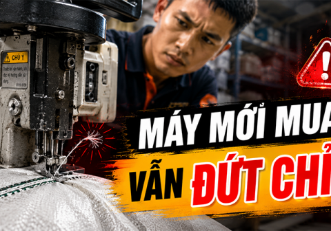 Vì Sao Máy May Bao Mới Mua Vẫn Bị Đứt Chỉ Liên Tục?
