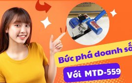 Bức phá doanh số nhờ máy cắt vải đầu bàn mtd-559